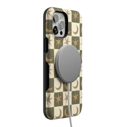 Mystic Moonstar | Green Celestial Case Phone Case get.casely