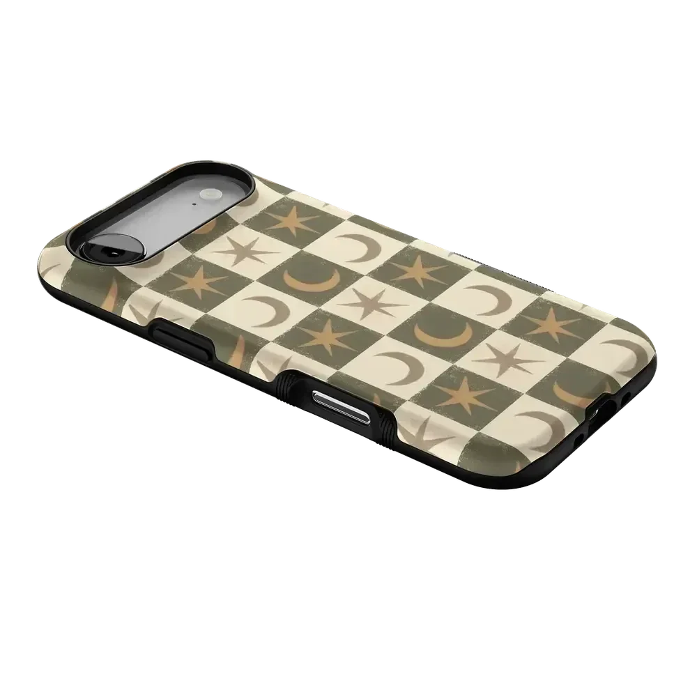 Mystic Moonstar | Green Celestial Case Phone Case get.casely