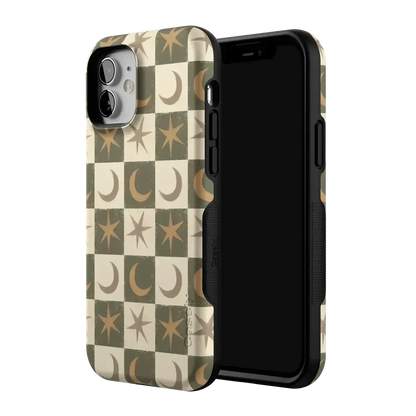 Mystic Moonstar | Green Celestial Case Phone Case get.casely
