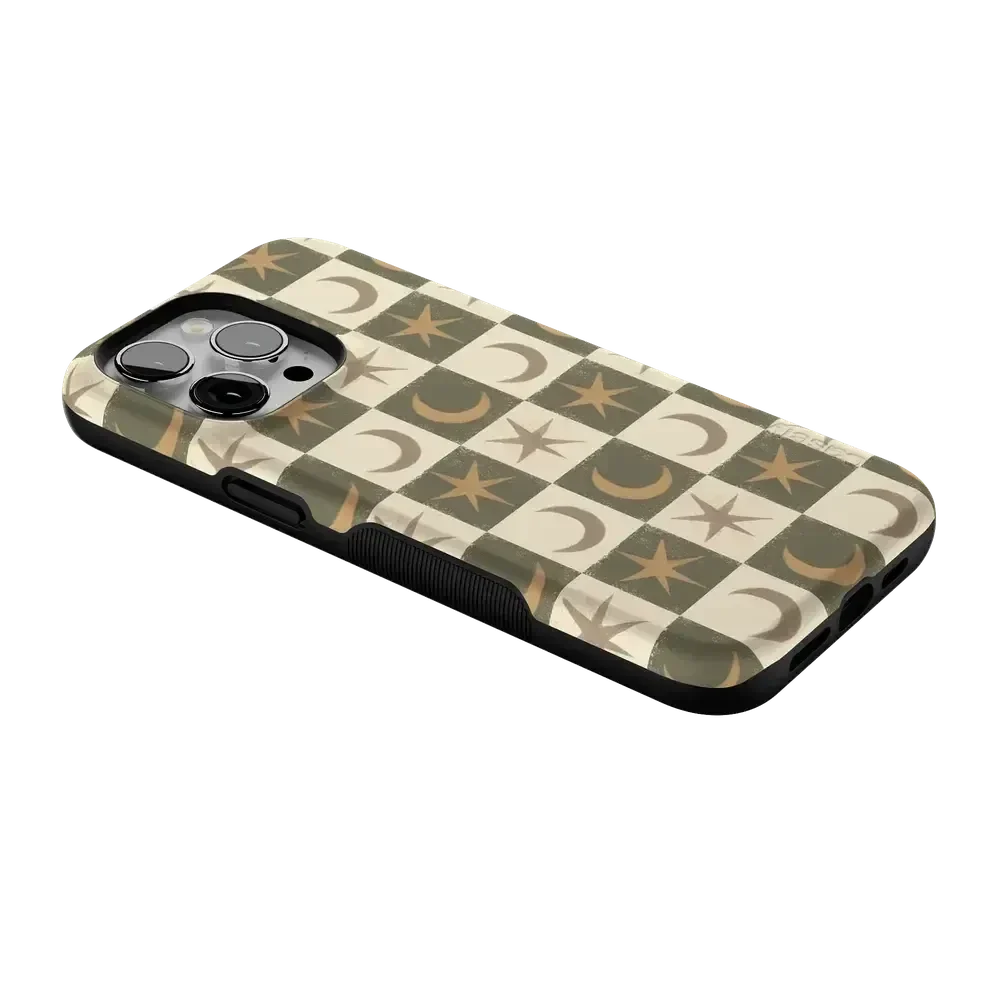 Mystic Moonstar | Green Celestial Case Phone Case get.casely