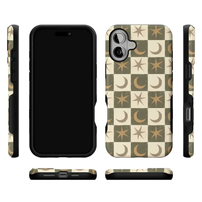 Mystic Moonstar | Green Celestial Case Phone Case get.casely
