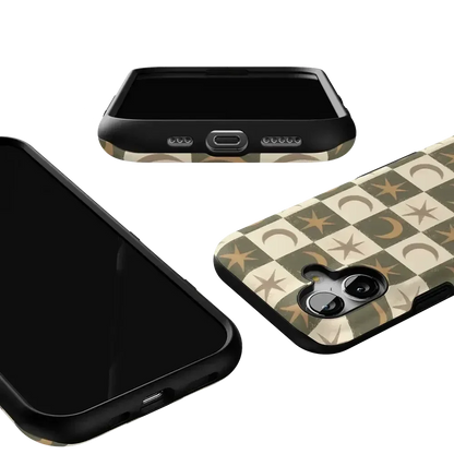 Mystic Moonstar | Green Celestial Case Phone Case get.casely