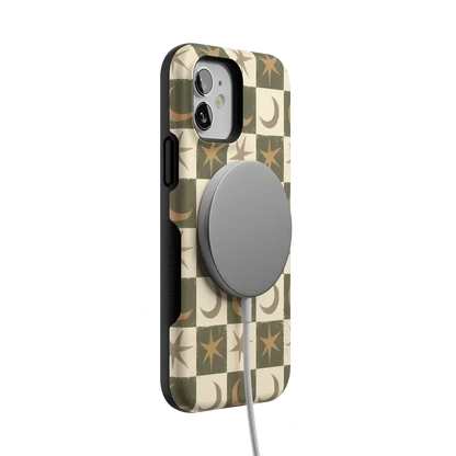 Mystic Moonstar | Green Celestial Case Phone Case get.casely