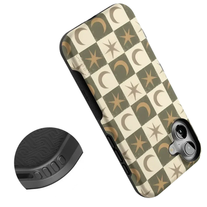Mystic Moonstar | Green Celestial Case Phone Case get.casely