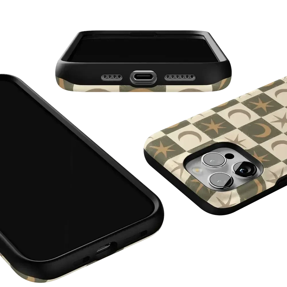Mystic Moonstar | Green Celestial Case Phone Case get.casely