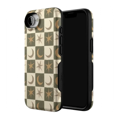 Mystic Moonstar | Green Celestial Case Phone Case get.casely
