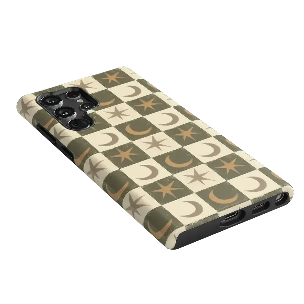 Mystic Moonstar | Green Celestial Case Phone Case get.casely