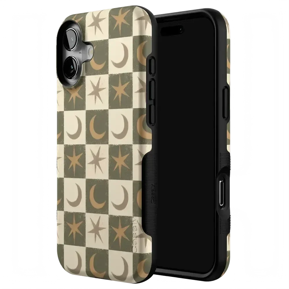 Mystic Moonstar | Green Celestial Case Phone Case get.casely