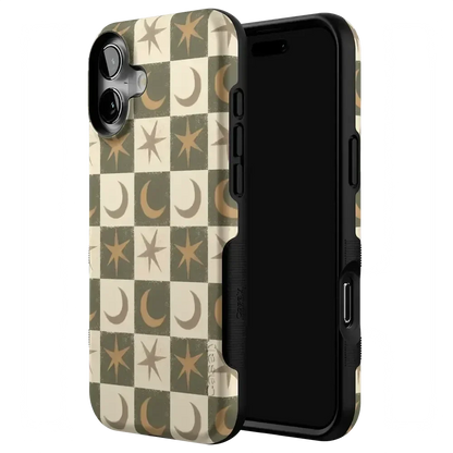 Mystic Moonstar | Green Celestial Case Phone Case get.casely