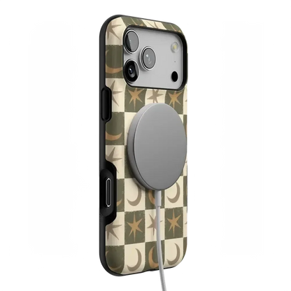 Mystic Moonstar | Green Celestial Case Phone Case get.casely