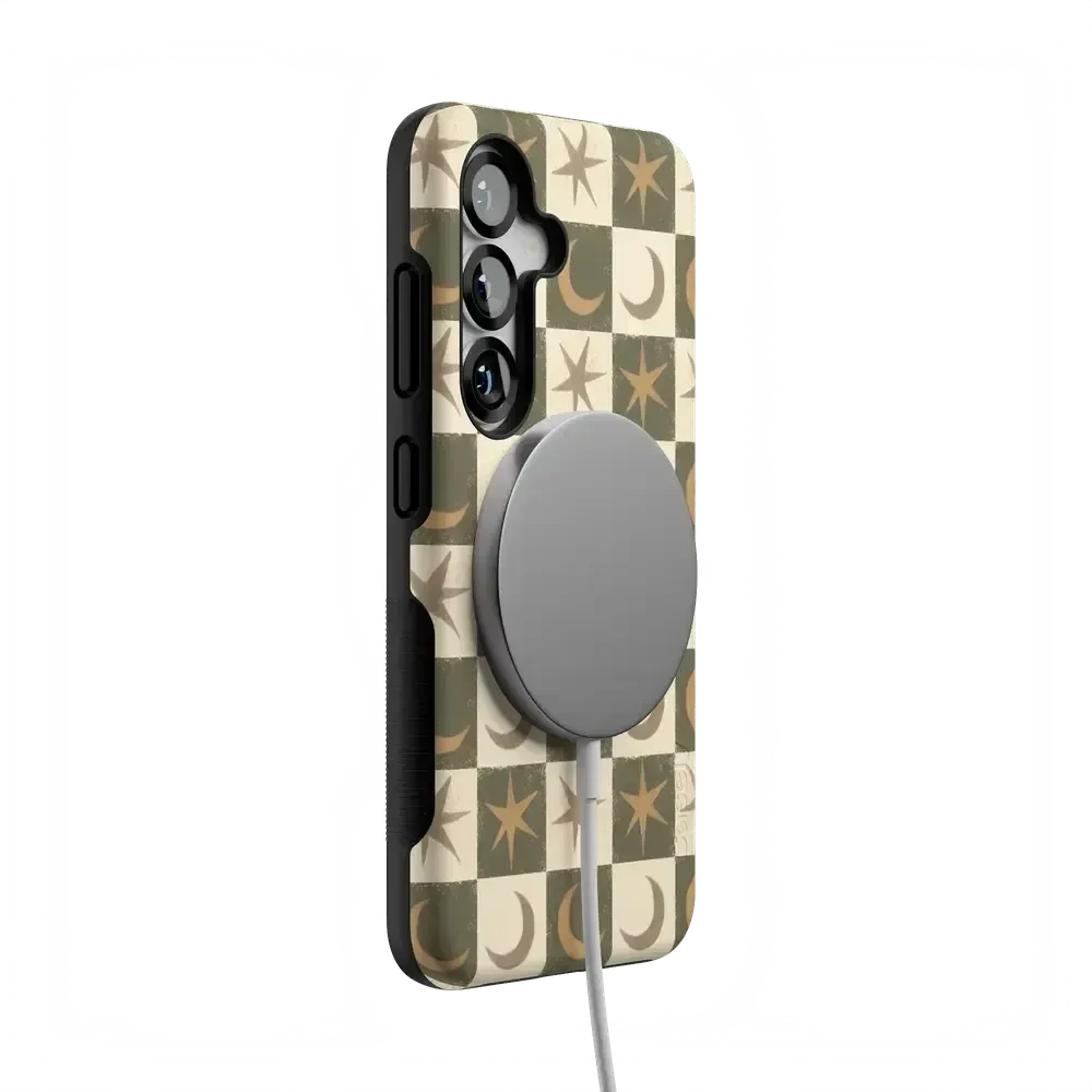 Mystic Moonstar | Green Celestial Case Phone Case get.casely