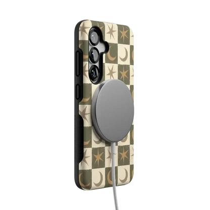 Mystic Moonstar | Green Celestial Case Phone Case get.casely