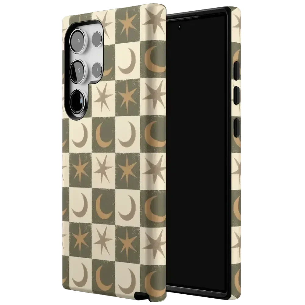 Mystic Moonstar | Green Celestial Case Phone Case get.casely