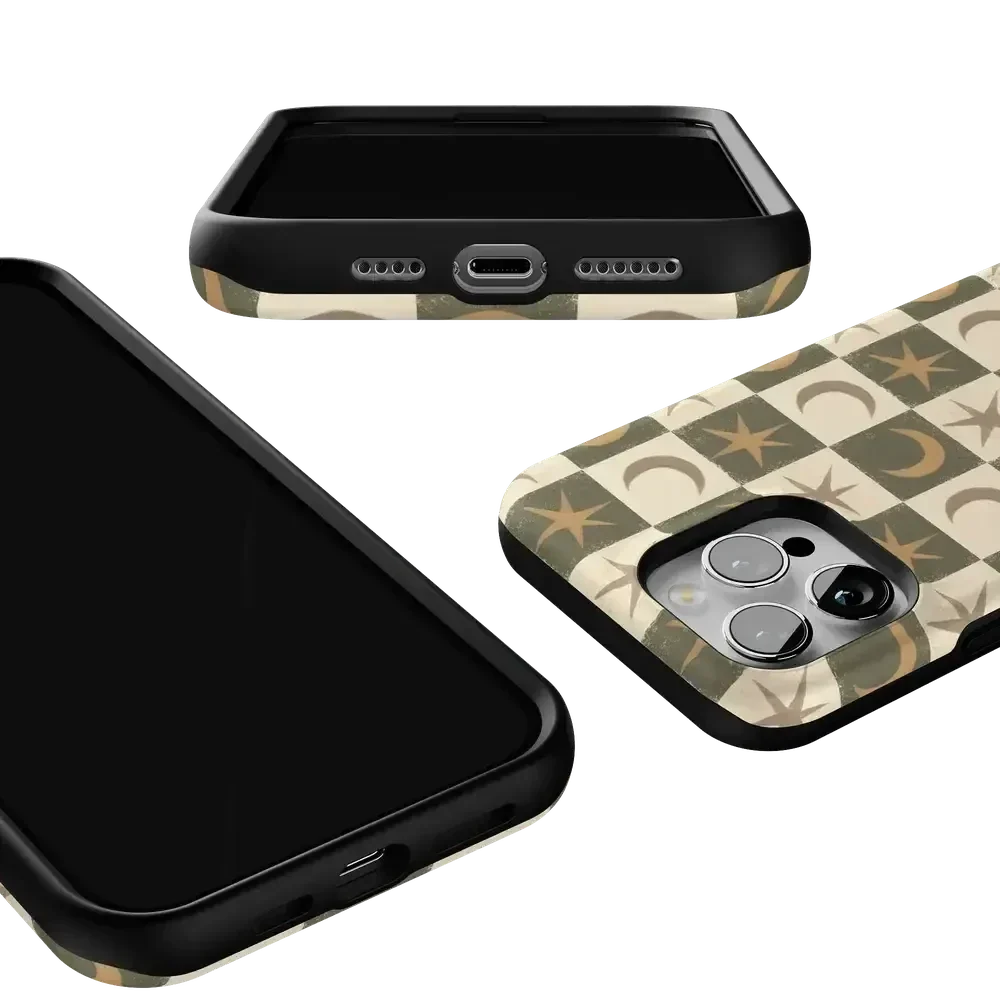 Mystic Moonstar | Green Celestial Case Phone Case get.casely