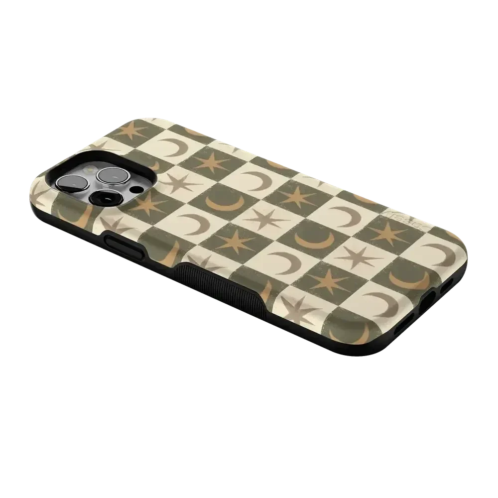 Mystic Moonstar | Green Celestial Case Phone Case get.casely