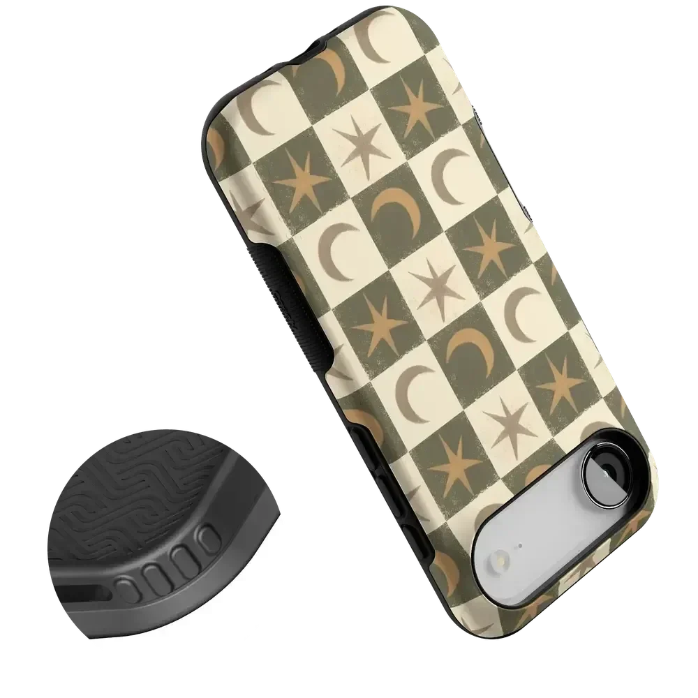 Mystic Moonstar | Green Celestial Case Phone Case get.casely