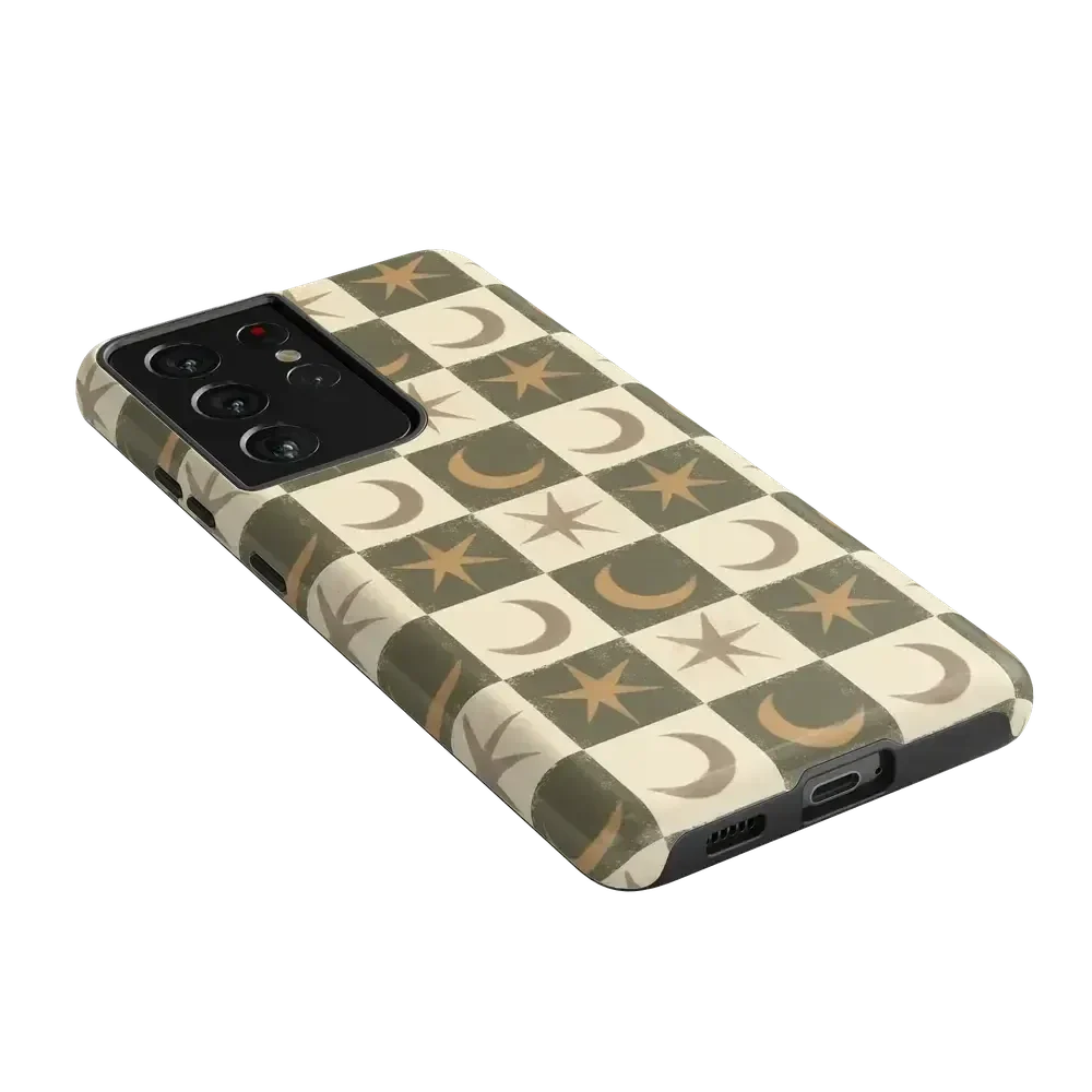 Mystic Moonstar | Green Celestial Case Phone Case get.casely