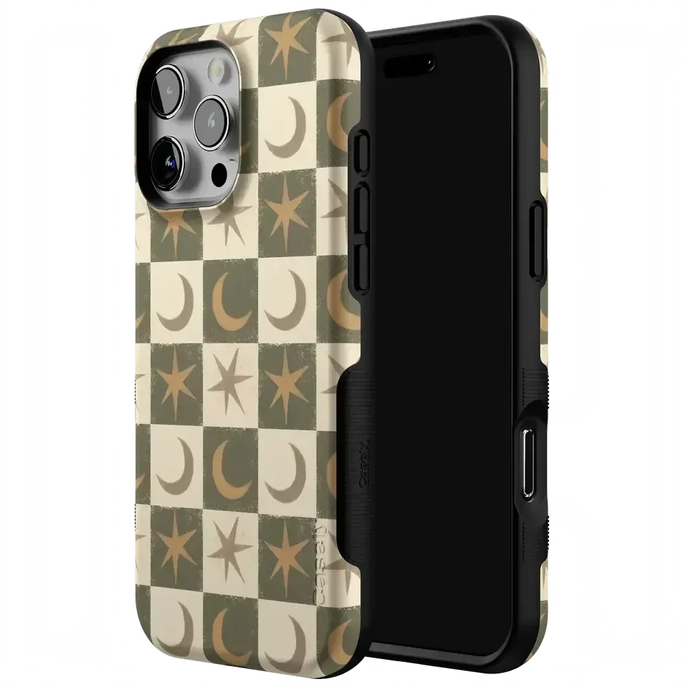 Mystic Moonstar | Green Celestial Case Phone Case get.casely