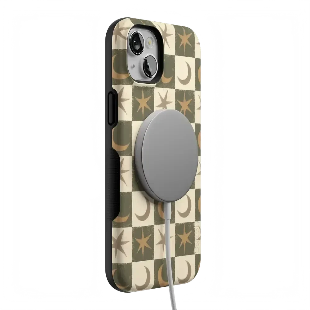 Mystic Moonstar | Green Celestial Case Phone Case get.casely