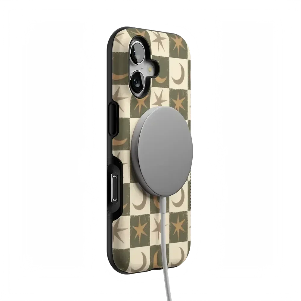 Mystic Moonstar | Green Celestial Case Phone Case get.casely