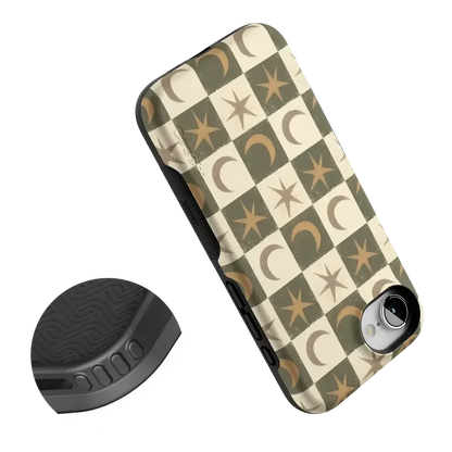 Mystic Moonstar | Green Celestial Case Phone Case get.casely