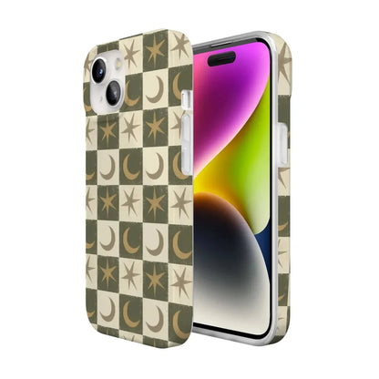 Mystic Moonstar | Green Celestial Case Phone Case get.casely
