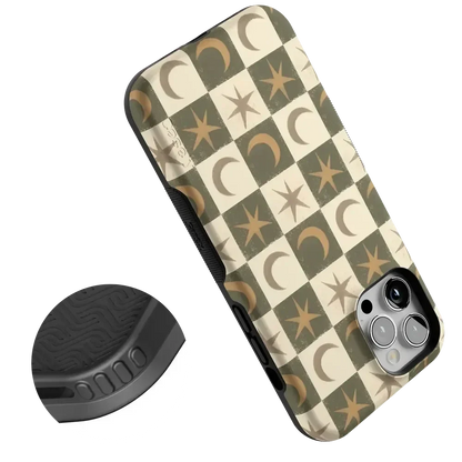 Mystic Moonstar | Green Celestial Case Phone Case get.casely