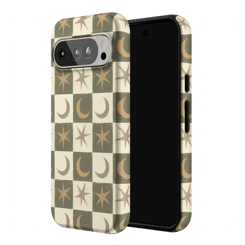 Mystic Moonstar | Green Celestial Case Phone Case get.casely