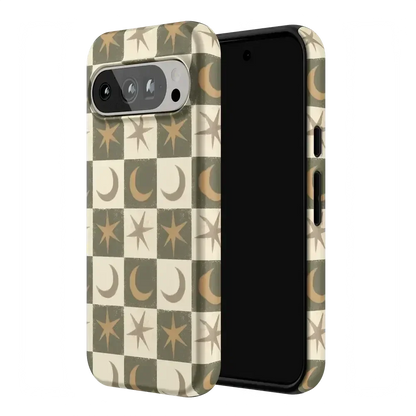 Mystic Moonstar | Green Celestial Case Phone Case get.casely