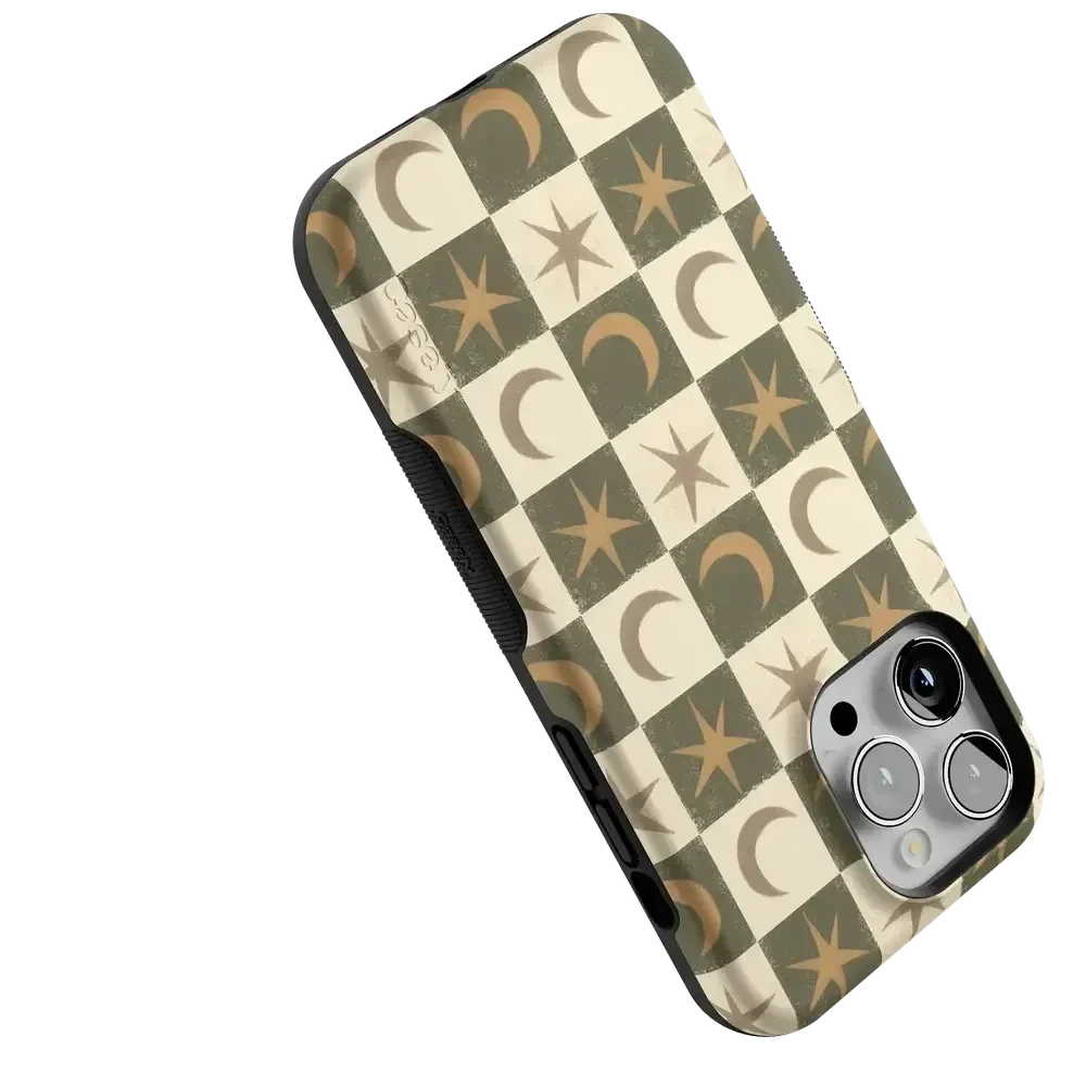 Mystic Moonstar | Green Celestial Case Phone Case get.casely