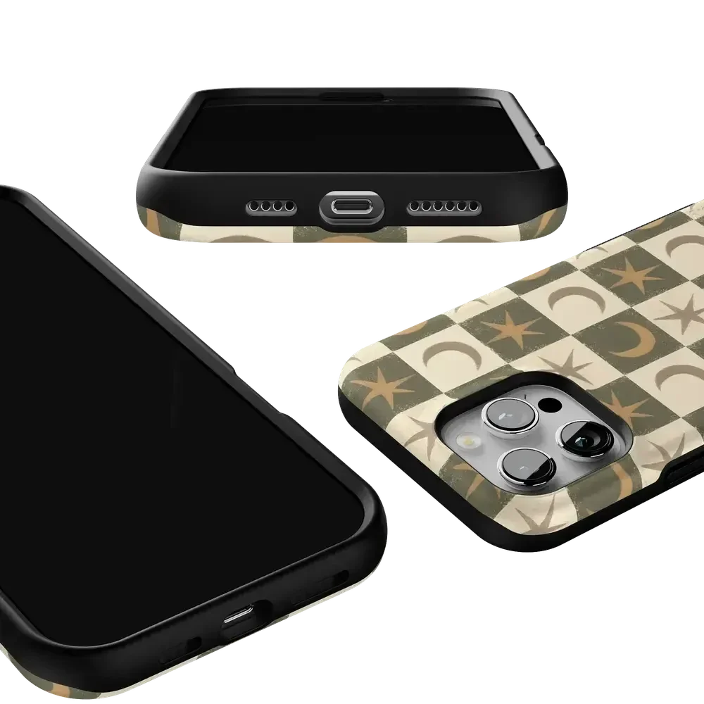 Mystic Moonstar | Green Celestial Case Phone Case get.casely
