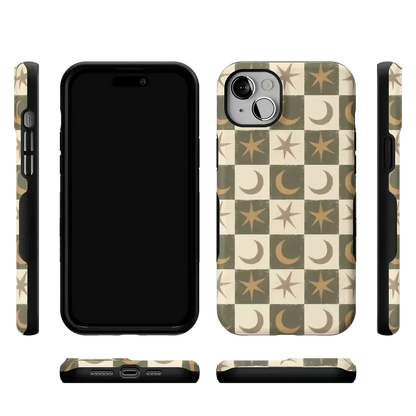 Mystic Moonstar | Green Celestial Case Phone Case get.casely