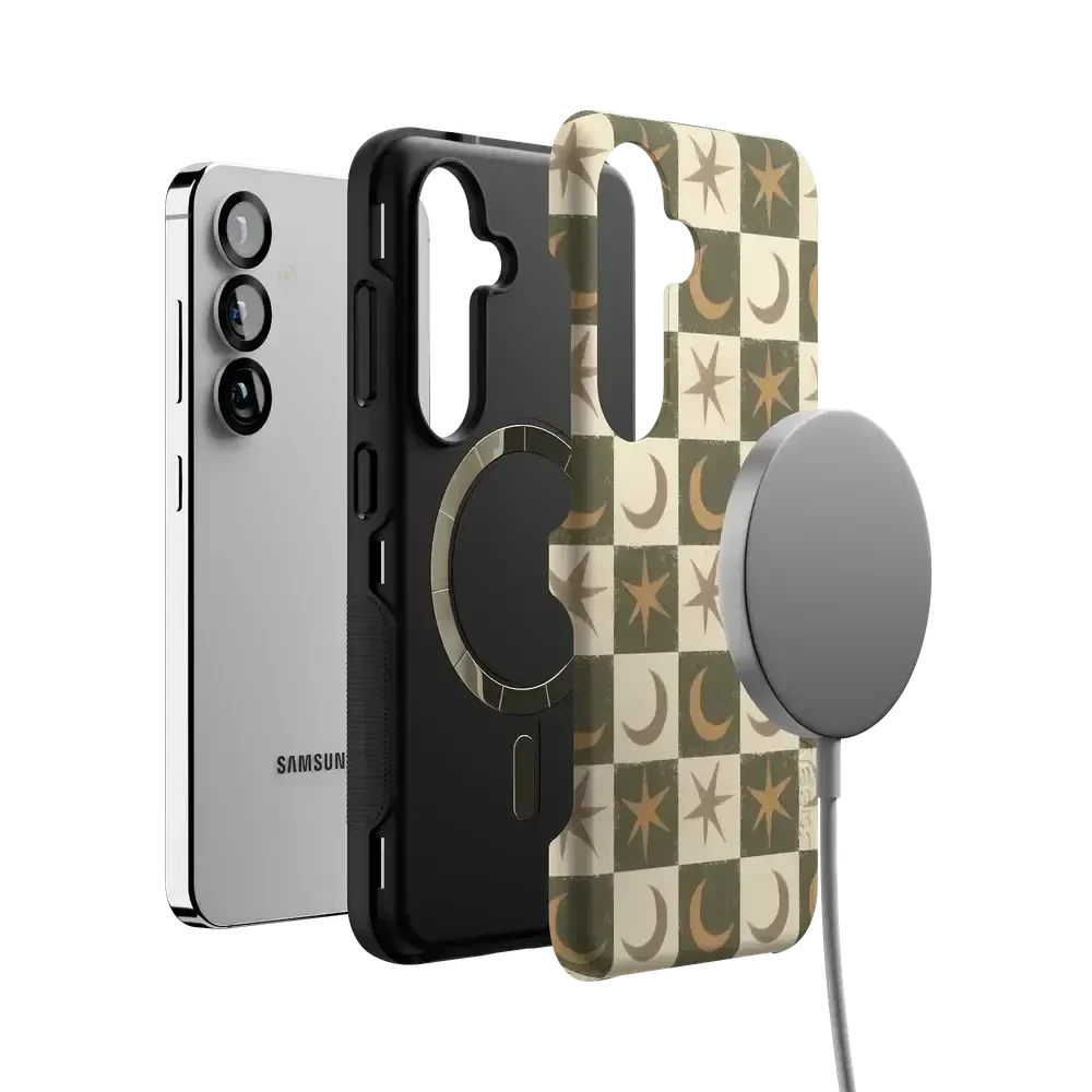 Mystic Moonstar | Green Celestial Case Phone Case get.casely