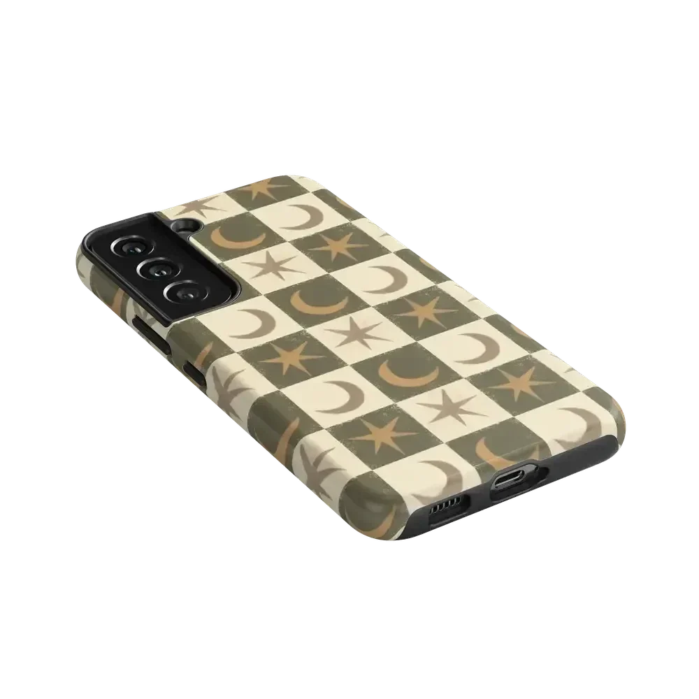 Mystic Moonstar | Green Celestial Case Phone Case get.casely