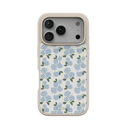 Nantucket Cottage | Blue Hydrangea Case iPhone Case get.casely Align + MagSafe® iPhone 17 Pro Max