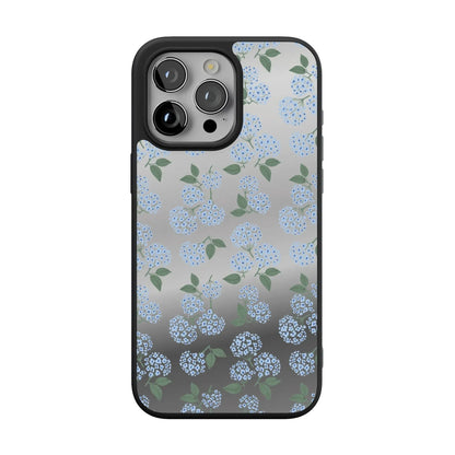Nantucket Cottage | Blue Hydrangea Case iPhone Case get.casely Align Reflect + MagSafe® iPhone 15 Pro Max