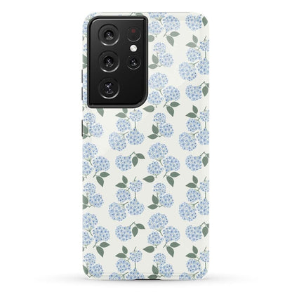 Nantucket Cottage | Blue Hydrangea Case iPhone Case get.casely Essential Galaxy S21 Ultra