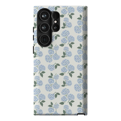 Nantucket Cottage | Blue Hydrangea Case iPhone Case get.casely Essential Galaxy S23 Ultra