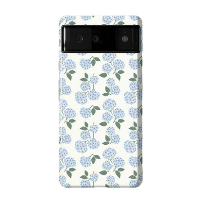 Nantucket Cottage | Blue Hydrangea Case iPhone Case get.casely Essential Google Pixel 6