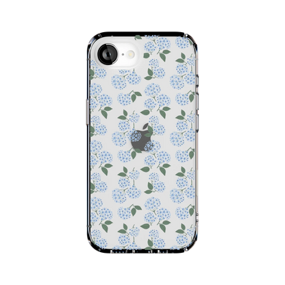 Nantucket Cottage | Blue Hydrangea Case iPhone Case get.casely