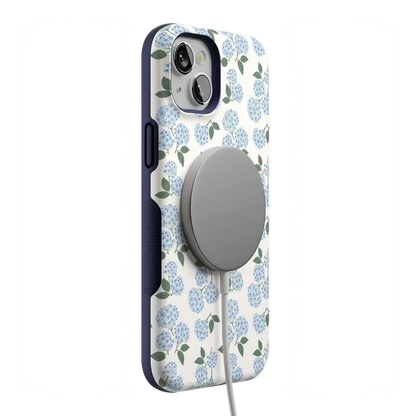 Nantucket Cottage | Blue Hydrangea Case iPhone Case get.casely