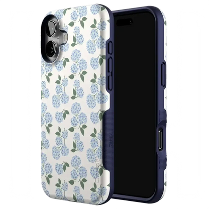 Nantucket Cottage | Blue Hydrangea Case iPhone Case get.casely