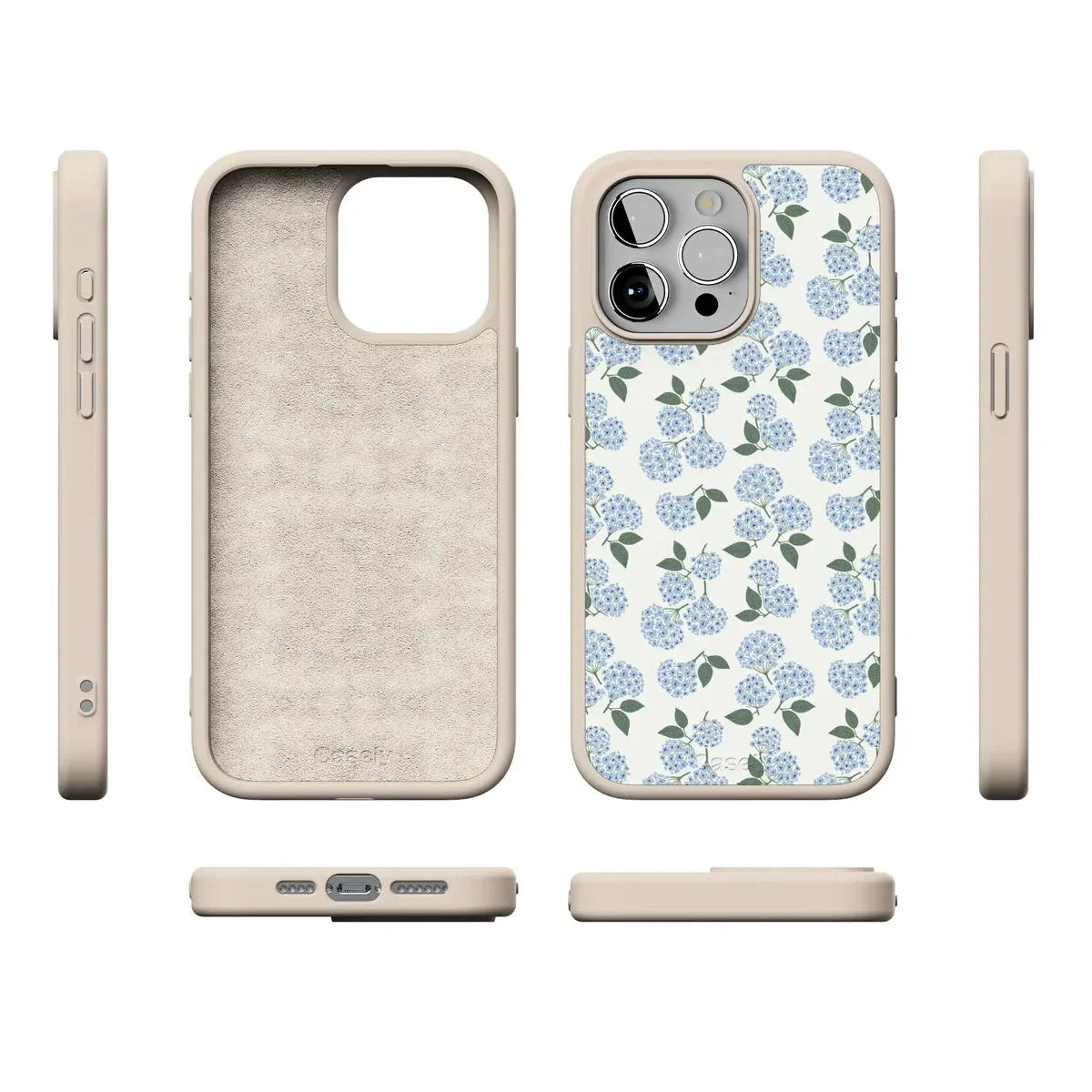 Nantucket Cottage | Blue Hydrangea Case iPhone Case get.casely