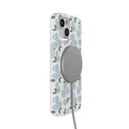 Nantucket Cottage | Blue Hydrangea Case iPhone Case get.casely