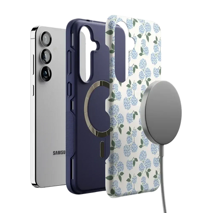Nantucket Cottage | Blue Hydrangea Case iPhone Case get.casely