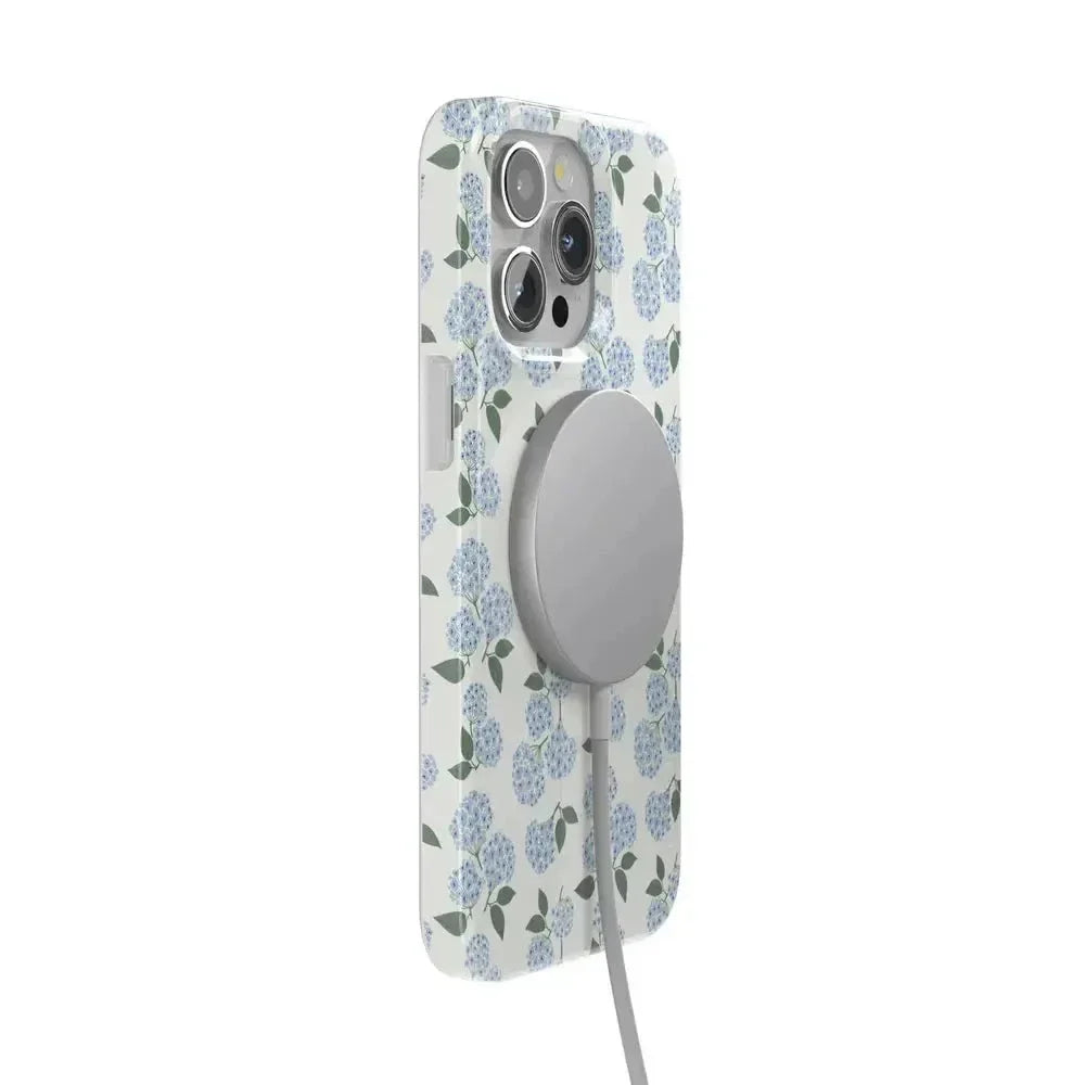 Nantucket Cottage | Blue Hydrangea Case iPhone Case get.casely