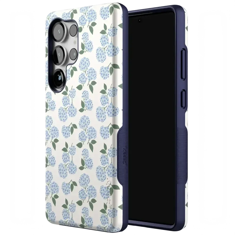 Nantucket Cottage | Blue Hydrangea Case iPhone Case get.casely