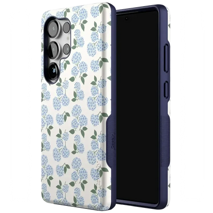 Nantucket Cottage | Blue Hydrangea Case iPhone Case get.casely