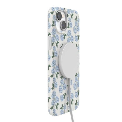 Nantucket Cottage | Blue Hydrangea Case iPhone Case get.casely
