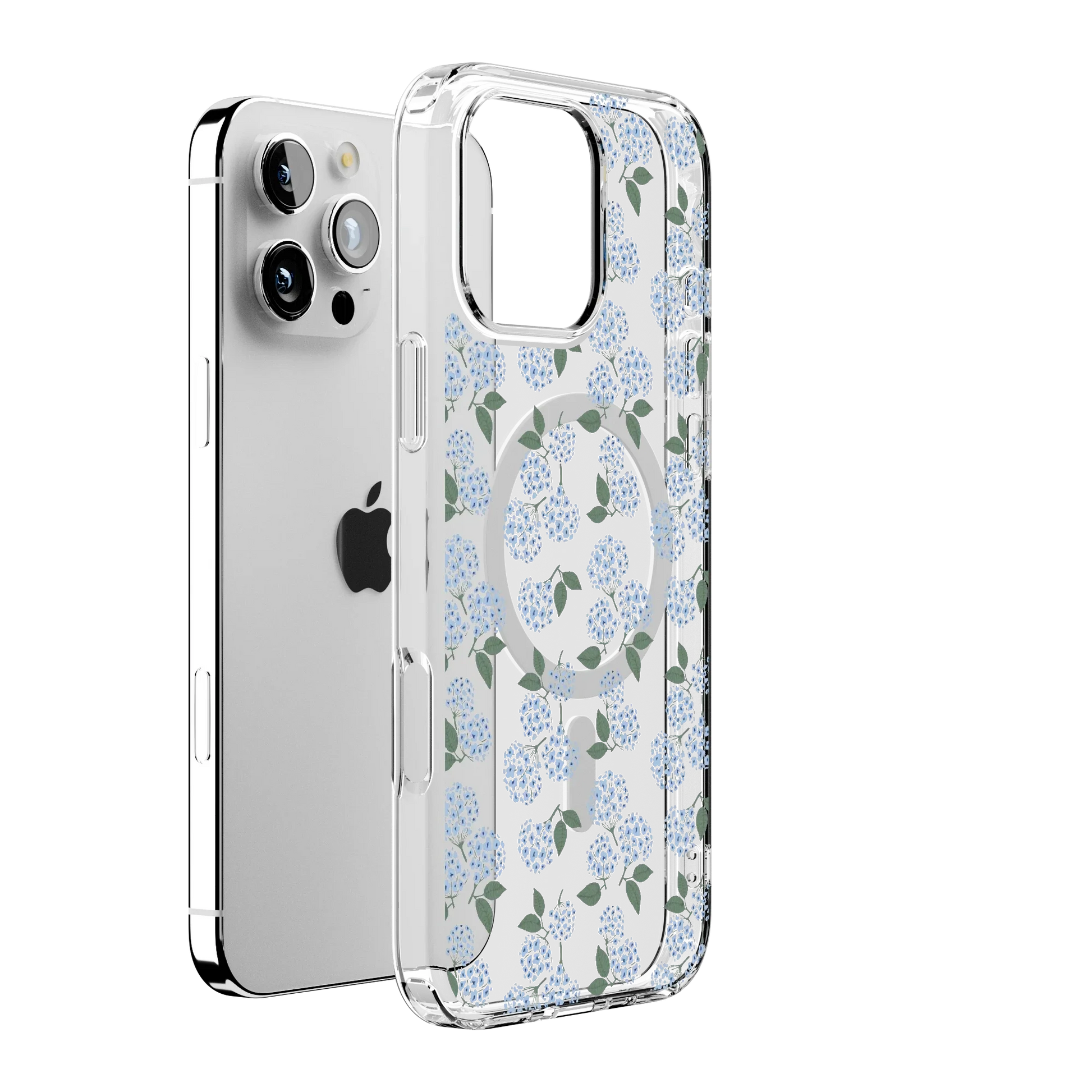 Nantucket Cottage | Blue Hydrangea Case iPhone Case get.casely